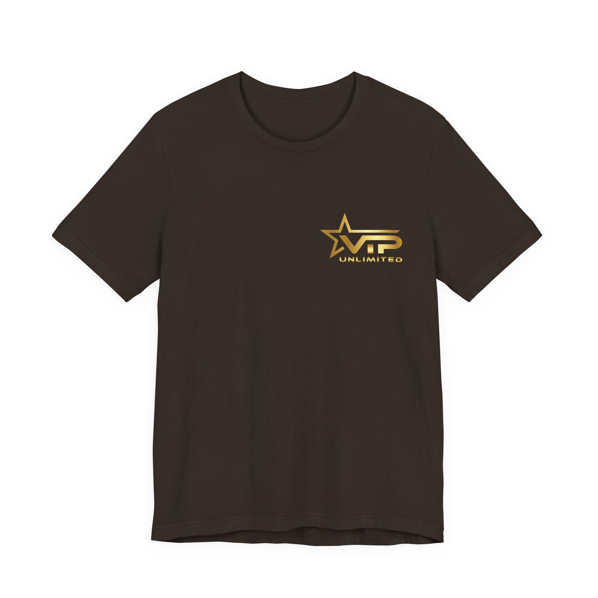 VIP Unlimited Logo T-Shirt — Gold Star Chest Tee